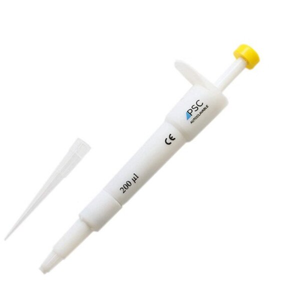 PSC Polypropylene Fixed Volume Micropipette with Batch Calibration